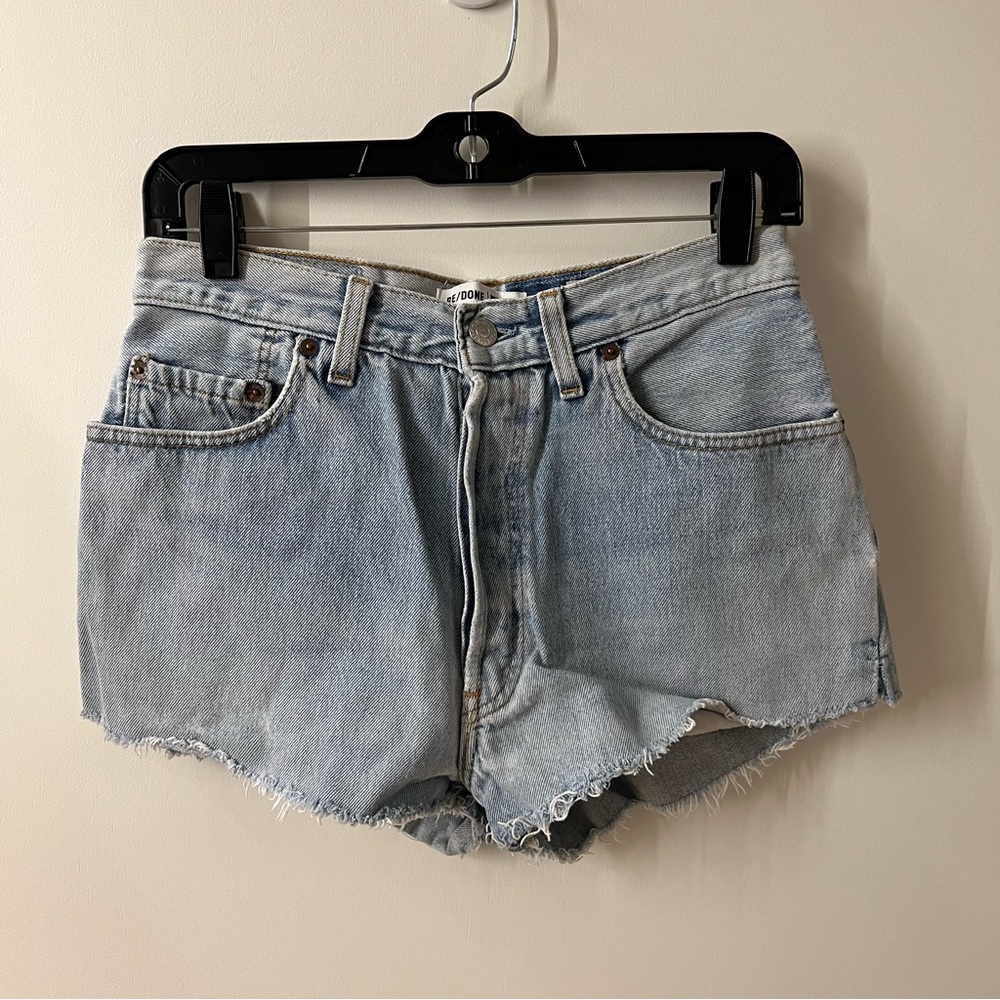 Redone Jean Shorts